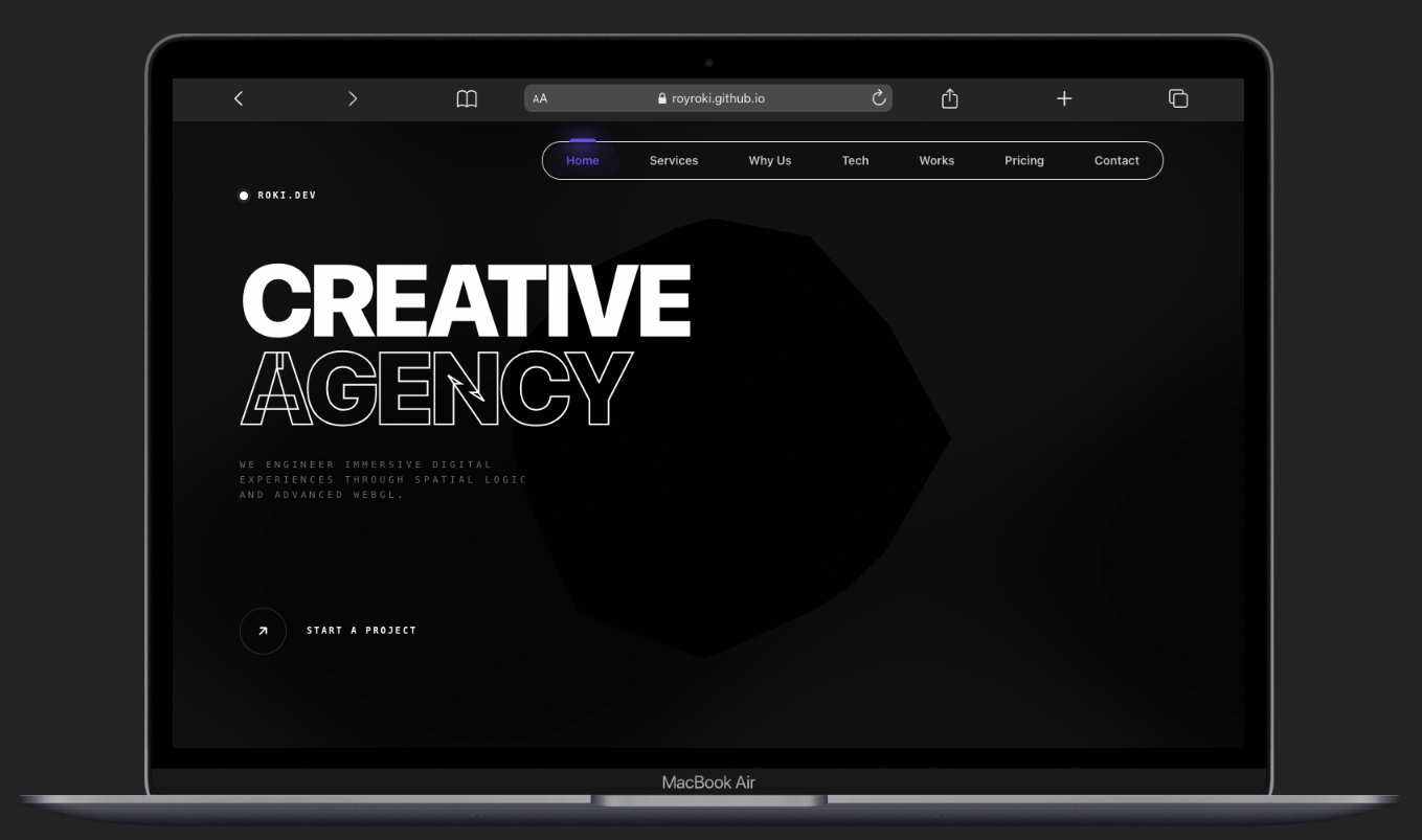 wowfy - 3D Portfolio